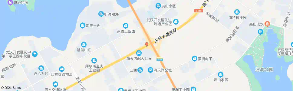 武汉东风大道东荆河大道口_公交站地图_武汉公交_妙搜公交查询2025