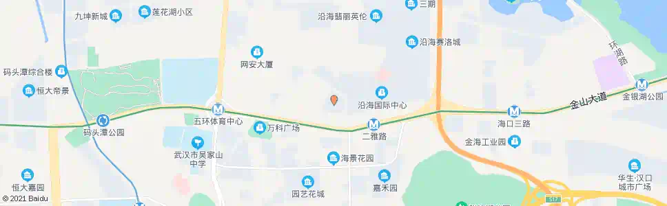 武汉熙龙湾金山大道口_公交站地图_武汉公交_妙搜公交查询2025