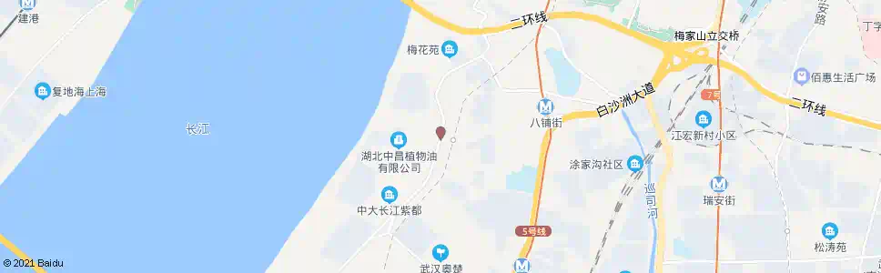 武汉武金堤公路堤东街_公交站地图_武汉公交_妙搜公交查询2025