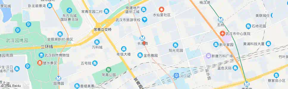 武汉新湾二路地铁长港路站_公交站地图_武汉公交_妙搜公交查询2025