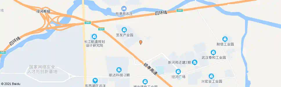 武汉张柏路新港大队_公交站地图_武汉公交_妙搜公交查询2025