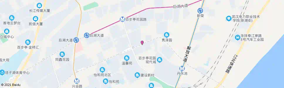 武汉兴业路安居路口_公交站地图_武汉公交_妙搜公交查询2025