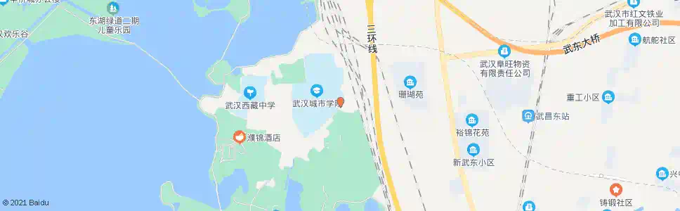 武汉落雁路彭家岭_公交站地图_武汉公交_妙搜公交查询2025