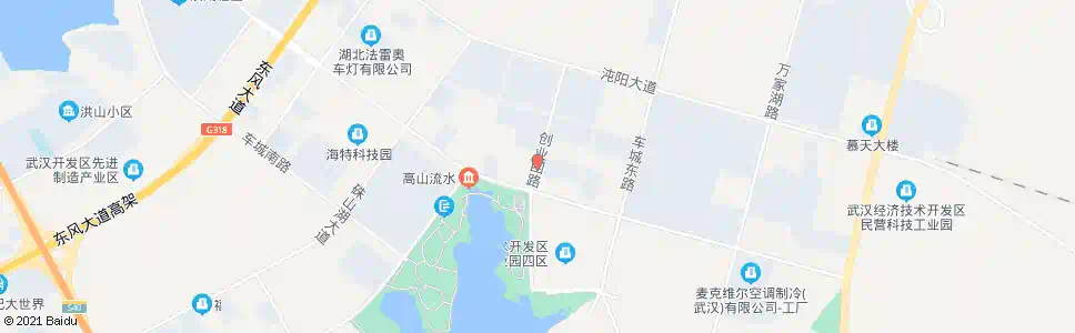 武汉创业四路车城大道口_公交站地图_武汉公交_妙搜公交查询2025