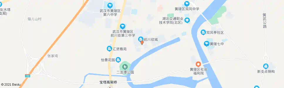 武汉人民道前川欣城_公交站地图_武汉公交_妙搜公交查询2025
