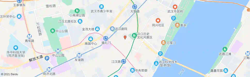 武汉汇通路_公交站地图_武汉公交_妙搜公交查询2025