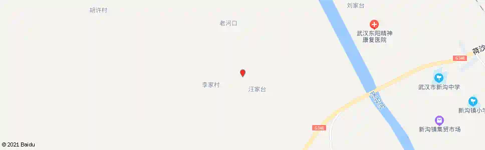 武汉涢口大队汪家台村_公交站地图_武汉公交_妙搜公交查询2025