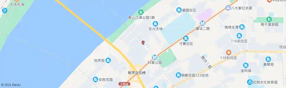 武汉园林路余家头路_公交站地图_武汉公交_妙搜公交查询2025