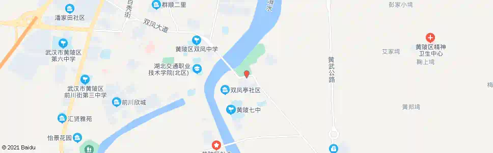 武汉双凤大道双凤公园_公交站地图_武汉公交_妙搜公交查询2025