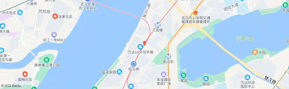 武汉和平大道武汉工人文化宫_公交站地图_武汉公交_妙搜公交查询2025