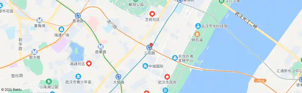 武汉三阳路_公交站地图_武汉公交_妙搜公交查询2025