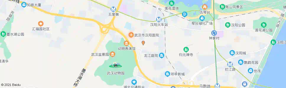 武汉马沧湖路动物园路口_公交站地图_武汉公交_妙搜公交查询2025