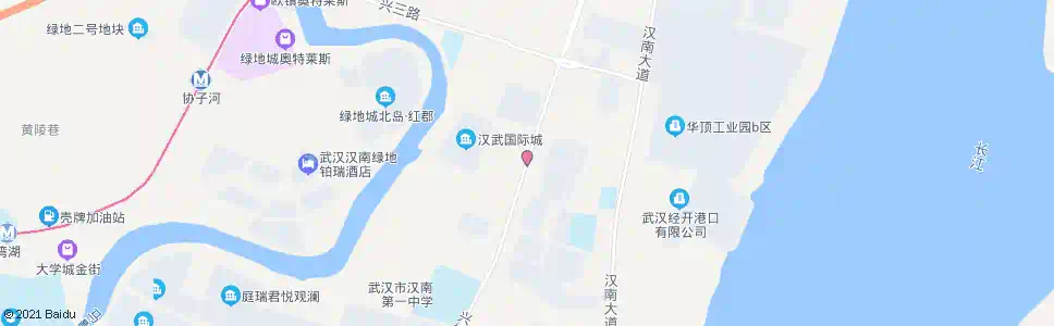 武汉兴城大道兴二路_公交站地图_武汉公交_妙搜公交查询2025