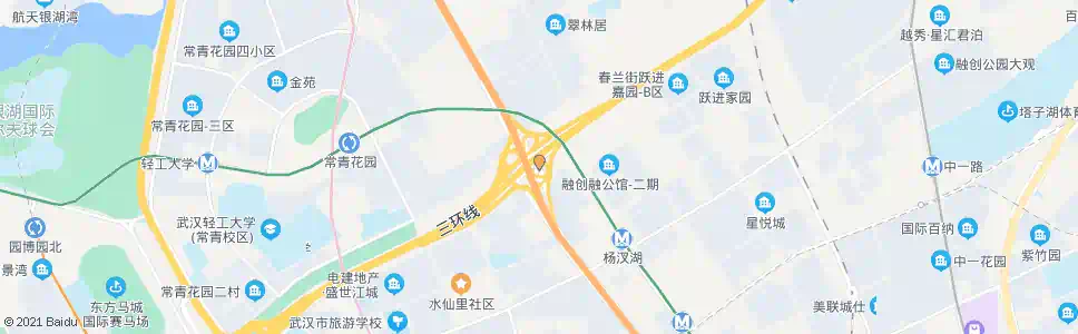 武汉后湖大道姑嫂树路_公交站地图_武汉公交_妙搜公交查询2025