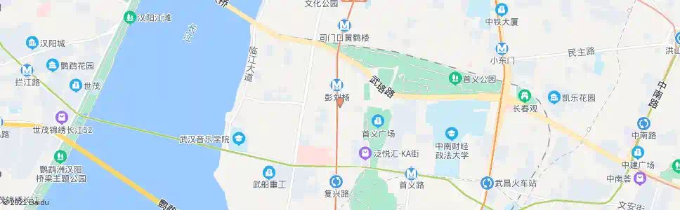 武汉彭刘杨路_公交站地图_武汉公交_妙搜公交查询2025