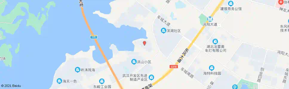 武汉车城西路官湖郡_公交站地图_武汉公交_妙搜公交查询2025