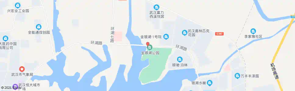 武汉环湖路环湖五路_公交站地图_武汉公交_妙搜公交查询2025