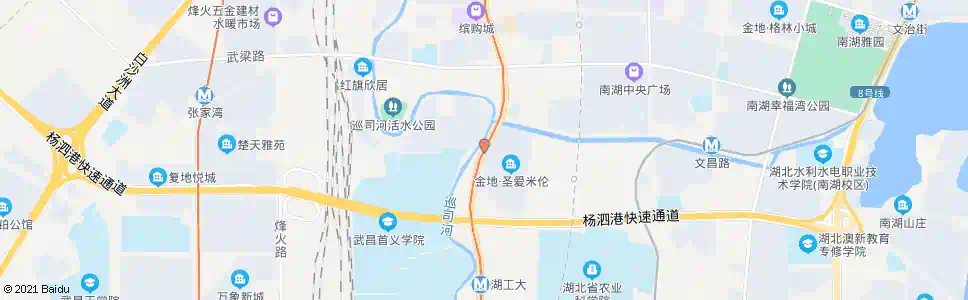 武汉南李路通惠桥_公交站地图_武汉公交_妙搜公交查询2025