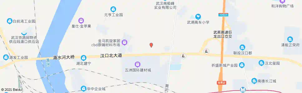 武汉汉口北大道家具CBD东_公交站地图_武汉公交_妙搜公交查询2025