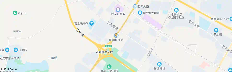 武汉汉阳客运站(汉阳火车站)_公交站地图_武汉公交_妙搜公交查询2025