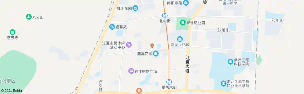 武汉花之都酒店_公交站地图_武汉公交_妙搜公交查询2025