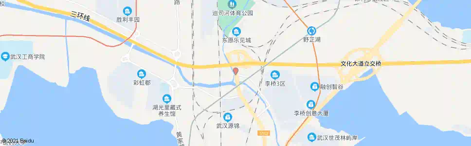 武汉南李路李桥_公交站地图_武汉公交_妙搜公交查询2025