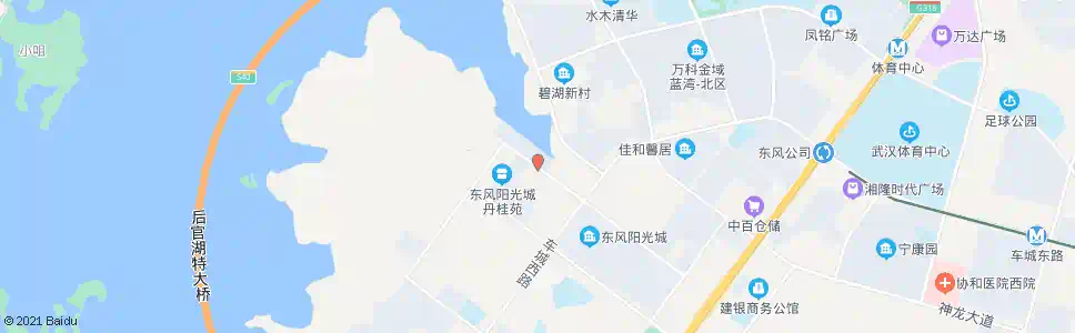 武汉观湖路_公交站地图_武汉公交_妙搜公交查询2025