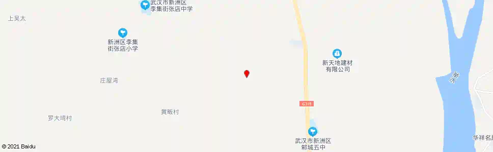 武汉新李路任河村_公交站地图_武汉公交_妙搜公交查询2025
