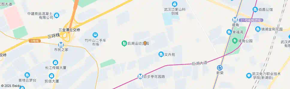 武汉幸福路悦秀苑_公交站地图_武汉公交_妙搜公交查询2025