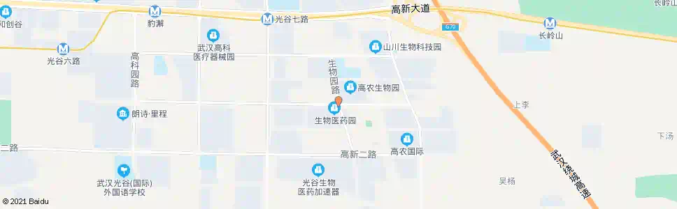 武汉神墩三路生物园路_公交站地图_武汉公交_妙搜公交查询2025