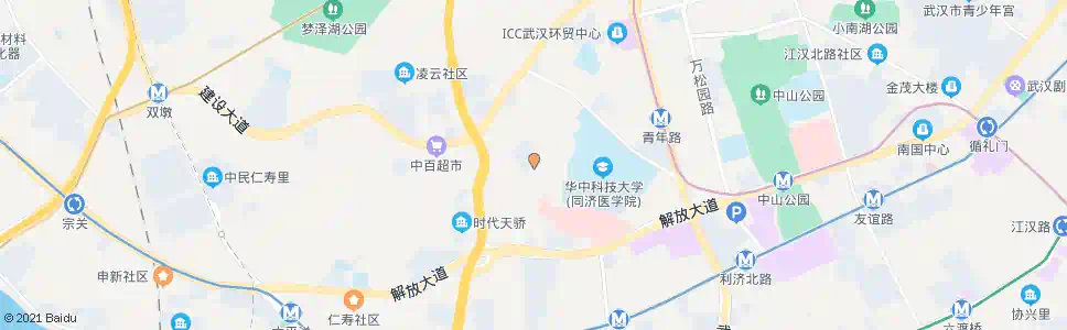 武汉宝丰二路交通小区_公交站地图_武汉公交_妙搜公交查询2025