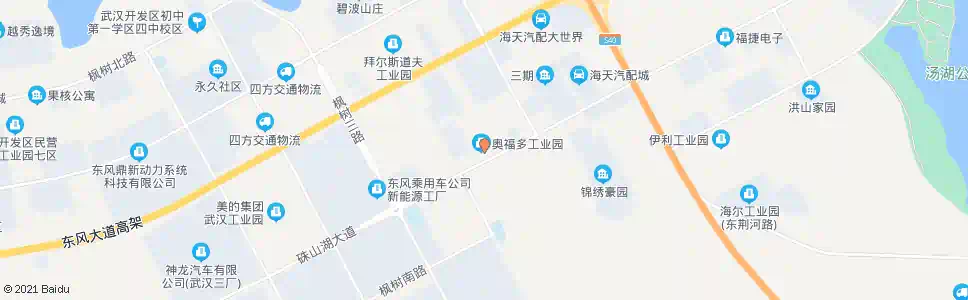 武汉洛特福汽车_公交站地图_武汉公交_妙搜公交查询2025