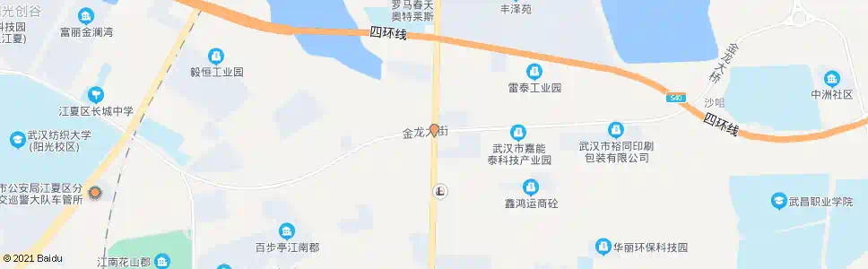 武汉金龙大街文化大道口_公交站地图_武汉公交_妙搜公交查询2025