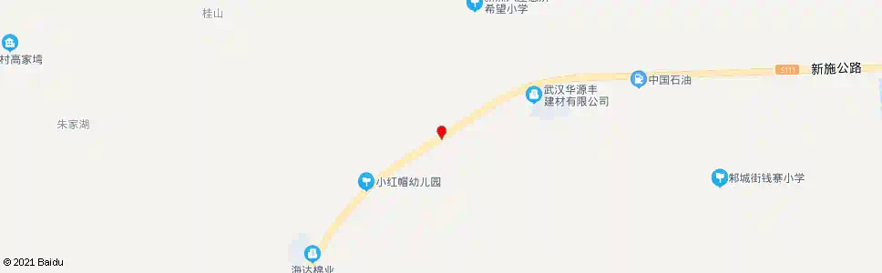 武汉新施路八屋村_公交站地图_武汉公交_妙搜公交查询2025