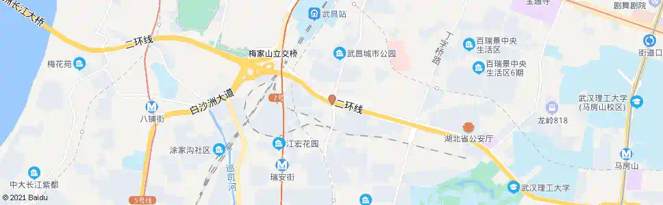 武汉雄楚大道brt静安路站_公交站地图_武汉公交_妙搜公交查询2025