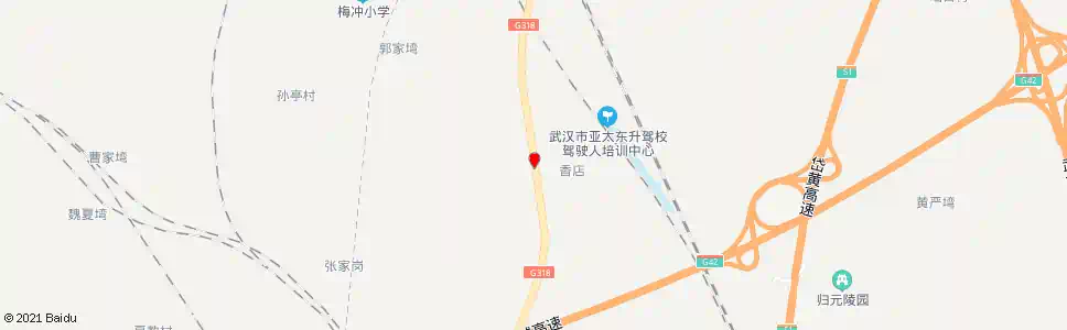 武汉川龙大道亚太东升驾校_公交站地图_武汉公交_妙搜公交查询2025