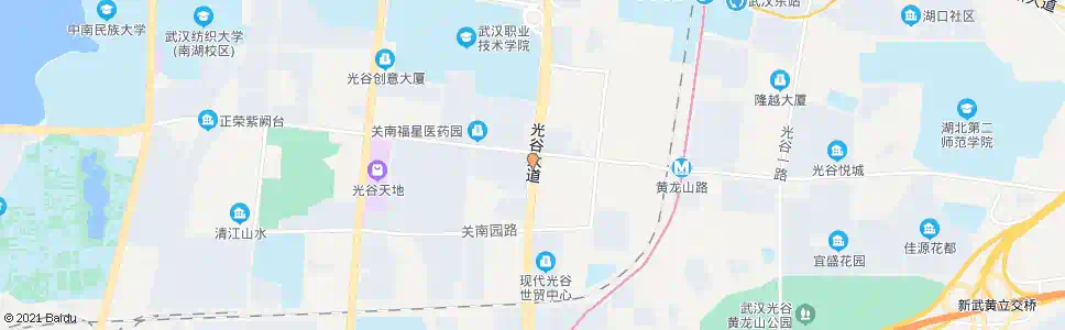 武汉光谷大道关南村_公交站地图_武汉公交_妙搜公交查询2025