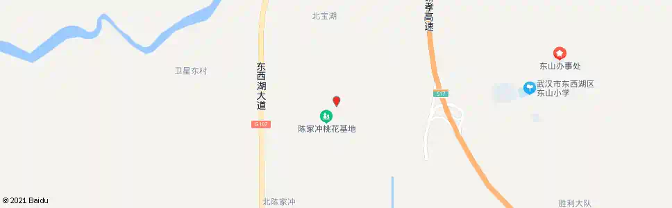 武汉东柏路南宝湖村_公交站地图_武汉公交_妙搜公交查询2025