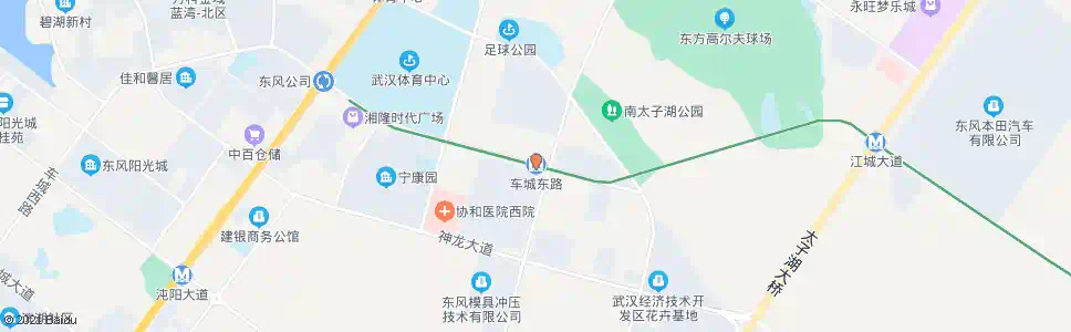 武汉车城东路站_公交站地图_武汉公交_妙搜公交查询2025