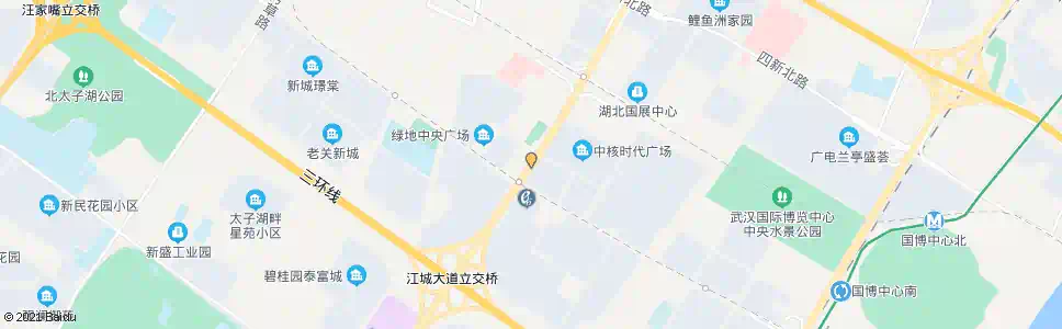 武汉江城大道四新南路_公交站地图_武汉公交_妙搜公交查询2025