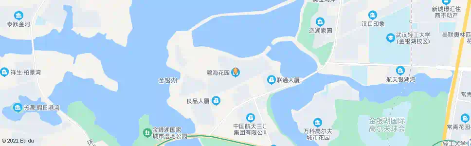 武汉碧海花园_公交站地图_武汉公交_妙搜公交查询2025