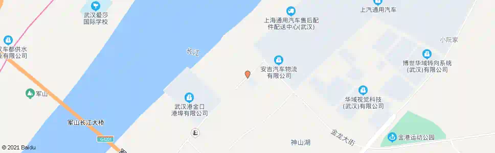 武汉金龙大街海口闸_公交站地图_武汉公交_妙搜公交查询2025