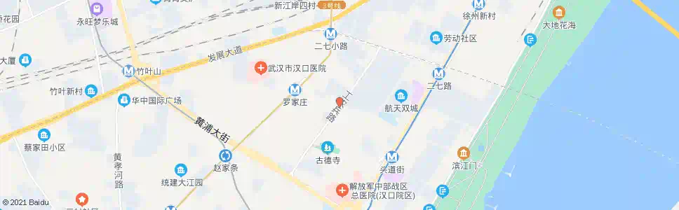 武汉韦桑路工农兵路口_公交站地图_武汉公交_妙搜公交查询2025