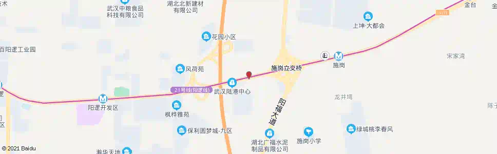 武汉新施公路格林美_公交站地图_武汉公交_妙搜公交查询2025