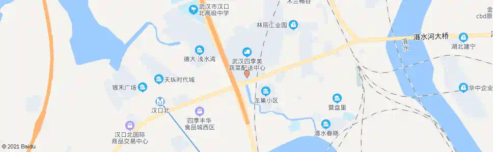 武汉南大水产市场_公交站地图_武汉公交_妙搜公交查询2025