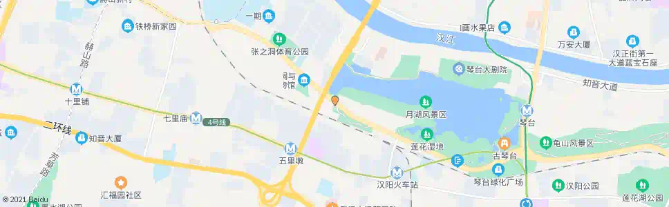 武汉琴台大道江城大道口_公交站地图_武汉公交_妙搜公交查询2025