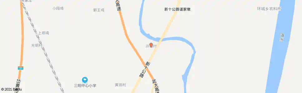 武汉新十公路浒铺村_公交站地图_武汉公交_妙搜公交查询2025