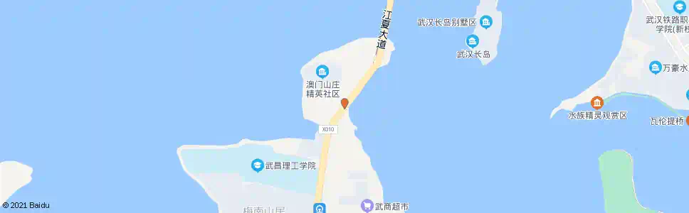 武汉江夏大道澳门山庄_公交站地图_武汉公交_妙搜公交查询2025