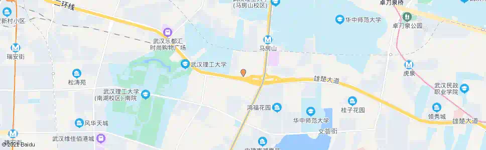 武汉雄楚大道尤李村_公交站地图_武汉公交_妙搜公交查询2025