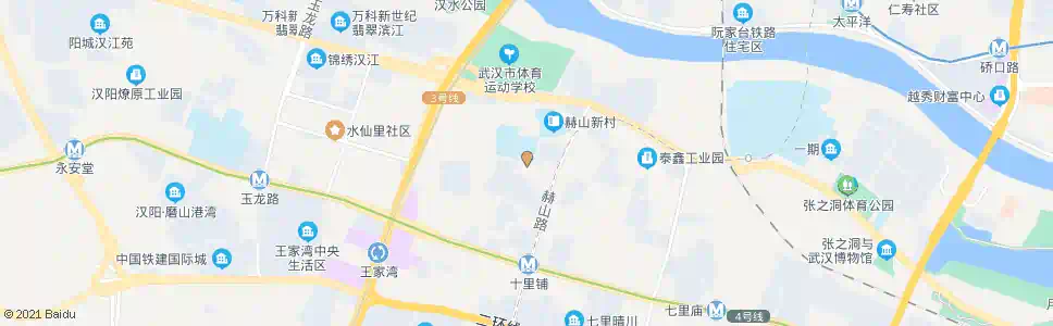 武汉玫瑰街昌家湾_公交站地图_武汉公交_妙搜公交查询2025